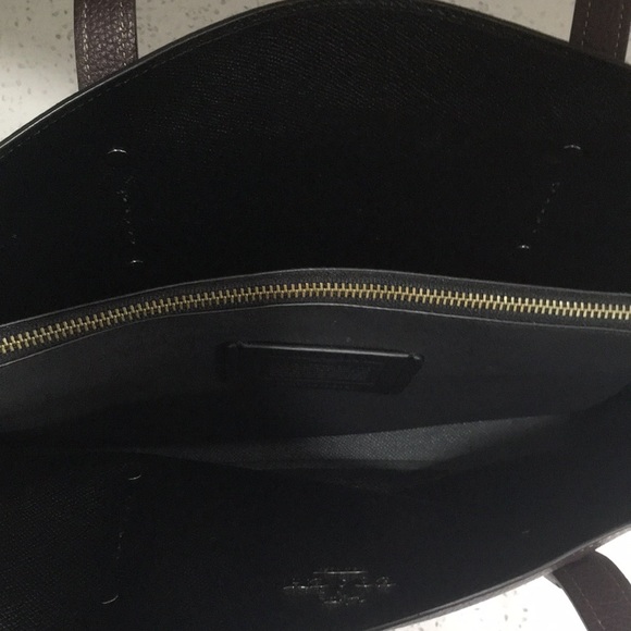 Coach purse in dark purple - Picture 5 of 5